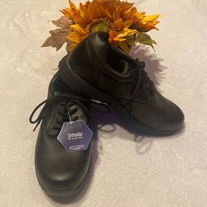 NWT PROPET ORTHOLITE Mens Size 8 X 3E (Wide) Black Shoes